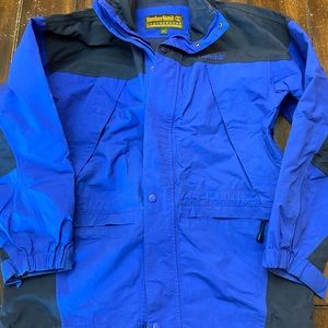 Timberland Weathergear Waterproof Coat Men M Blue
